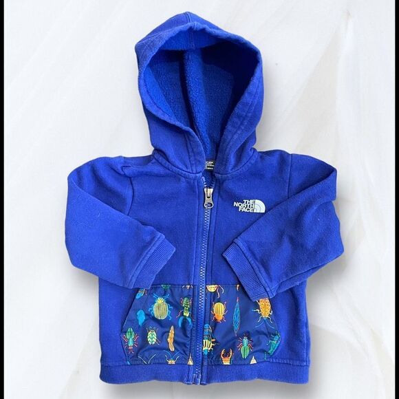 The North Face Blue Bugs Zip Up - Picture 1 of 4